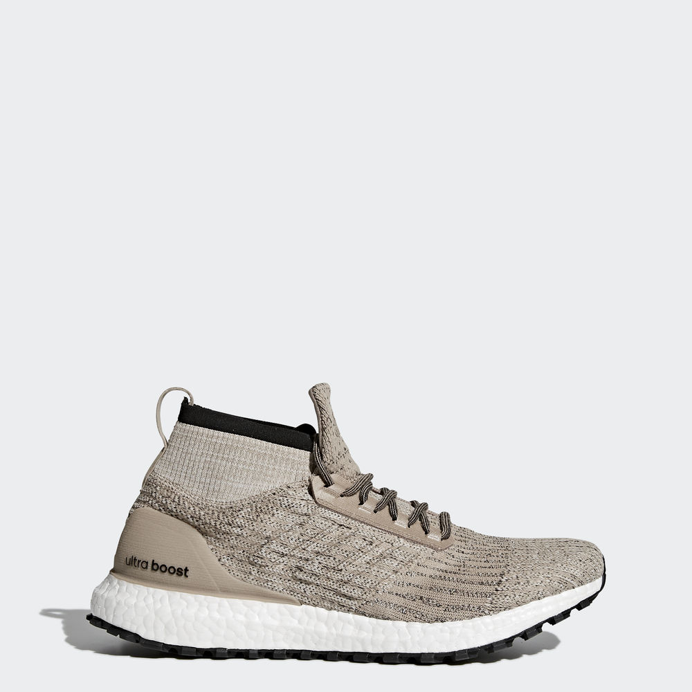 Adidas Ultraboost All Terrain Ltd - παπουτσια για τρεξιμο ανδρικα - Μπεζ/Χακί/Καφε,Μέγεθος: EU 36 –